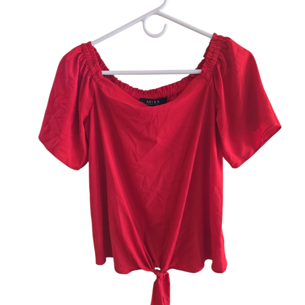 Akira Red Women's Top